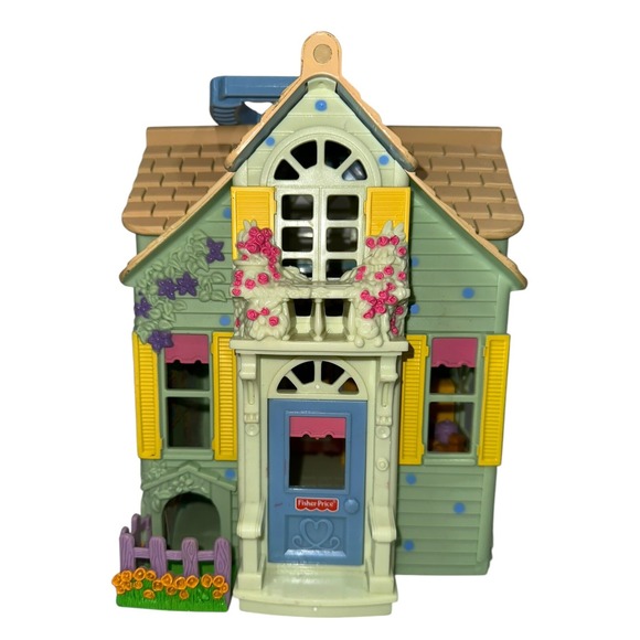 Fisher-Price Other - VTG Hideaway Hollow Stella Squeak Cottage Fisher Price Doll House Only